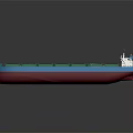 Colorful Bulk Cargo Ships Displayed In A Row With Various Colors