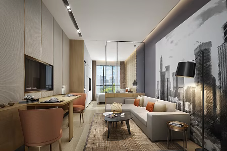 Modern Apartment 3d model