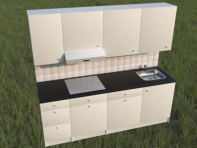 Modern Cabinet 3d model
