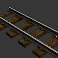 Mining Track 3d model