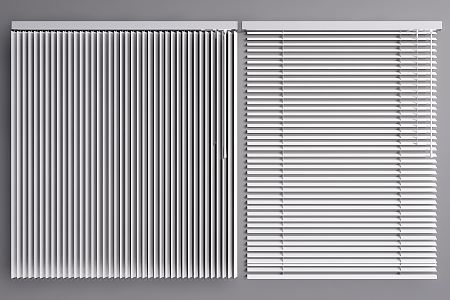 Modern venetian blinds venetian blinds vertical venetian blinds folding blinds 3d model