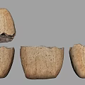 Homemade Bread Varieties with Textured Surfaces and Light Brown Crust in Various Shapes