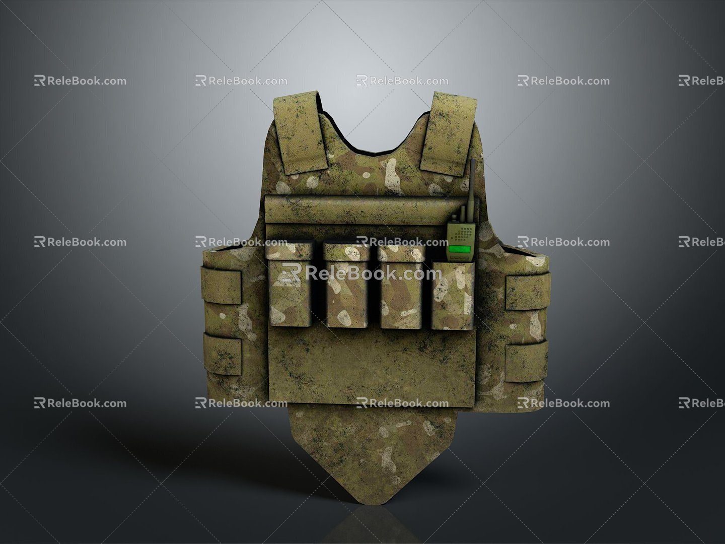 Tactical Vest Vest Tactical Vest Combat Vest Military Vest Army Vest Combat Vest 3d model