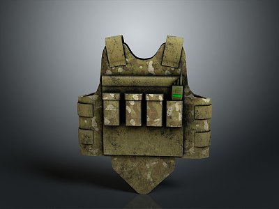 Tactical Vest Tactical Vest Combat Vest Military Vest Army Vest Combat Vest 3d model