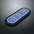 Modern Power Strip With Multiple Outlets Electrical Accessory For Home Office