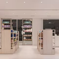 Bright Children's Clothing And Toy Store Interior With Dresses Toys And Display Shelves