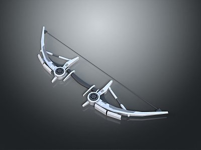 Crossbow Mechanical Crossbow Shift Bow and Arrow Shoot Far Equipment Weapons High-tech Crossbow 3d model