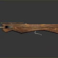 Crossbow Mechanical Crossbow Shift Bow and Arrow Shoot Far Equipment Weapons High-tech Crossbow 3d model