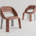 Modern Comfortable Accent Chair With Velvet Upholstery Curved Armrests And Metal Legs