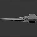 Modern Spaceship Spacecraft 3d model