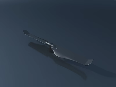 Stainless Steel Tactical Weapon Knife With Sharp Blade Ergonomic Handle And Sleek Design 3d model