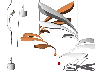 Modern Chandelier Art Chandelier 3d model
