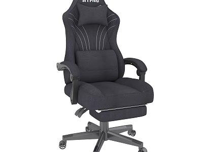 SITPRO Ergonomic Gaming Chair With High Back Adjustable Armrests And Wheels 3d model