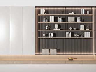 Modern Decorative Cabinet 3d model