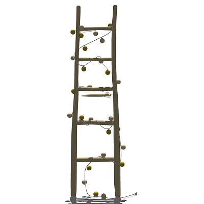 Modern floor lamp 3d model