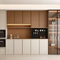 Wine Cabinet 3d model