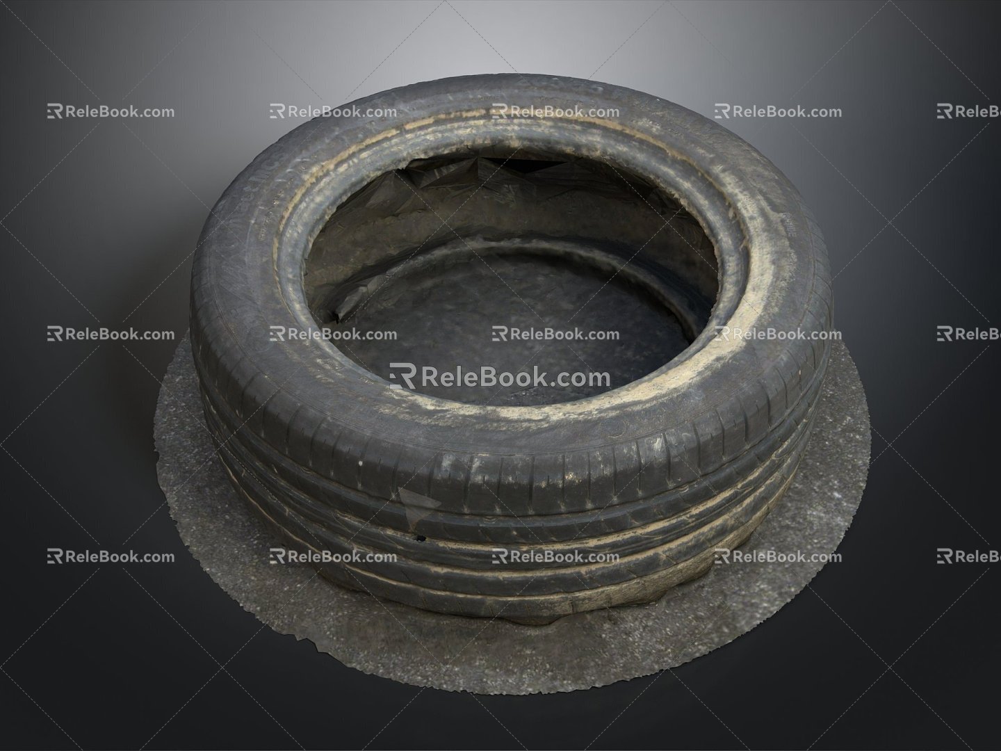 Tire tire wheel hub Volkswagen wheel hub Volkswagen tire new tire car outer tire car wheel hub 3d model