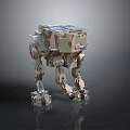 Robot Assistant Small Robot Butler Robot Butler Figure Game Figure 3d model