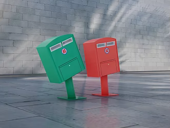 Mailbox 3d model