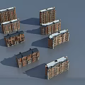 Detached Villas With Red Brick Exteriors Multiple Storeys And Balconies Under Blue Sky
