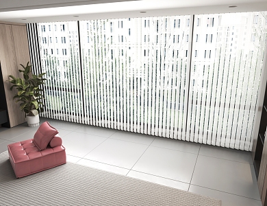 Modern venetian blinds 3d model