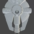 Sci Fi Spaceship 3D Model With Detailed Exterior And Futuristic Design