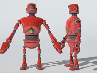 Industrial LOFT robot 3d model