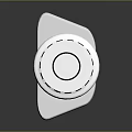 Cigarette Filter Realistic 3d model