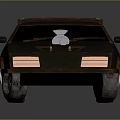 Self-made armed car modified car modified car chariot doomsday car self-made car self-made car modified car 3d model