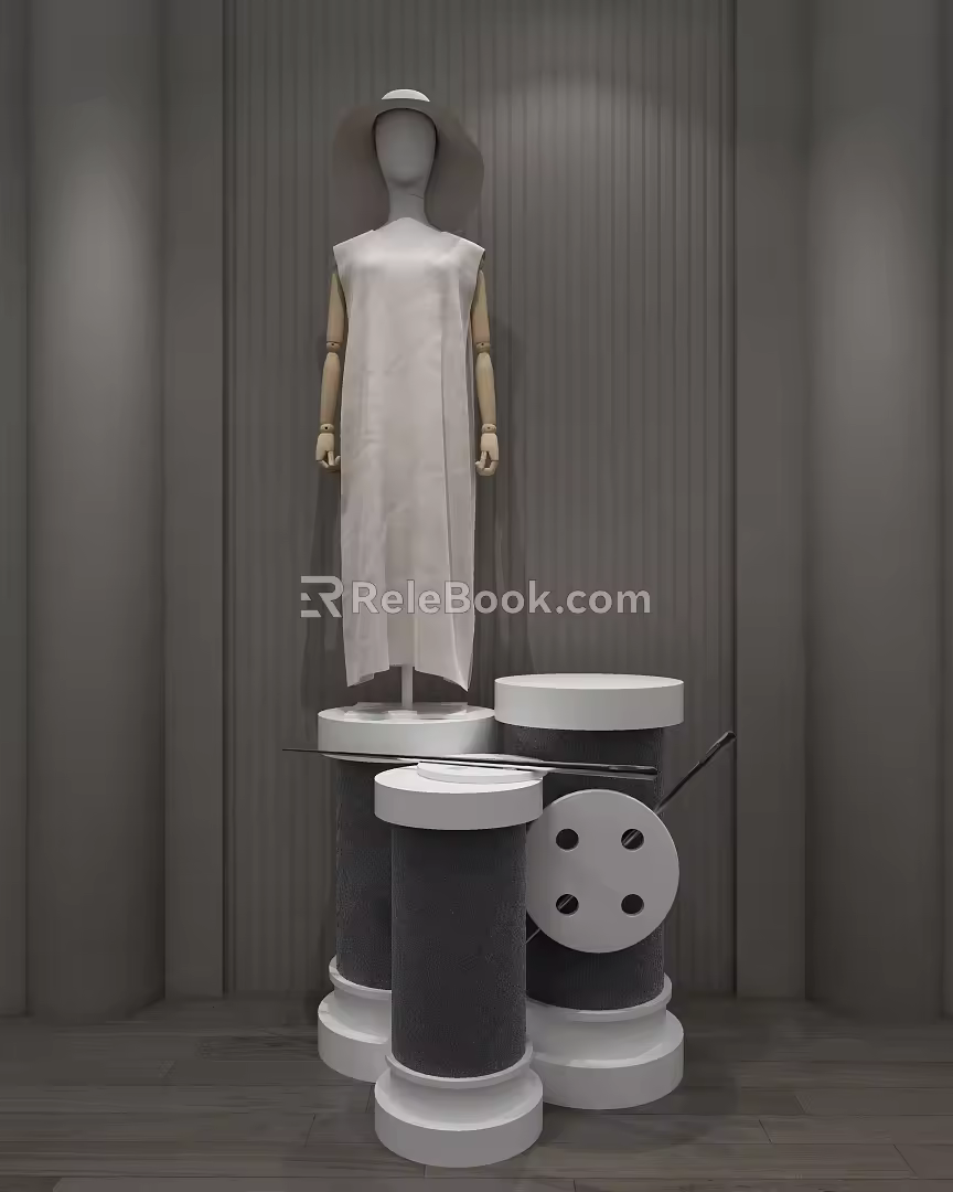 Modern Model Combination Ornaments 3d model