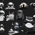Children Playful Toys Collection With Cute Animal Robot Astronaut And Space Themed Designs