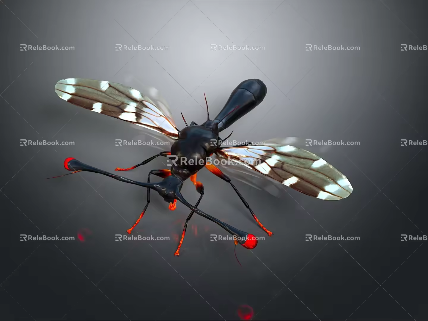 Alien Insects Sci-Fi Insects Magic Insects Strange Insects Fantasy Insects Insect Characters Game Characters 3d model