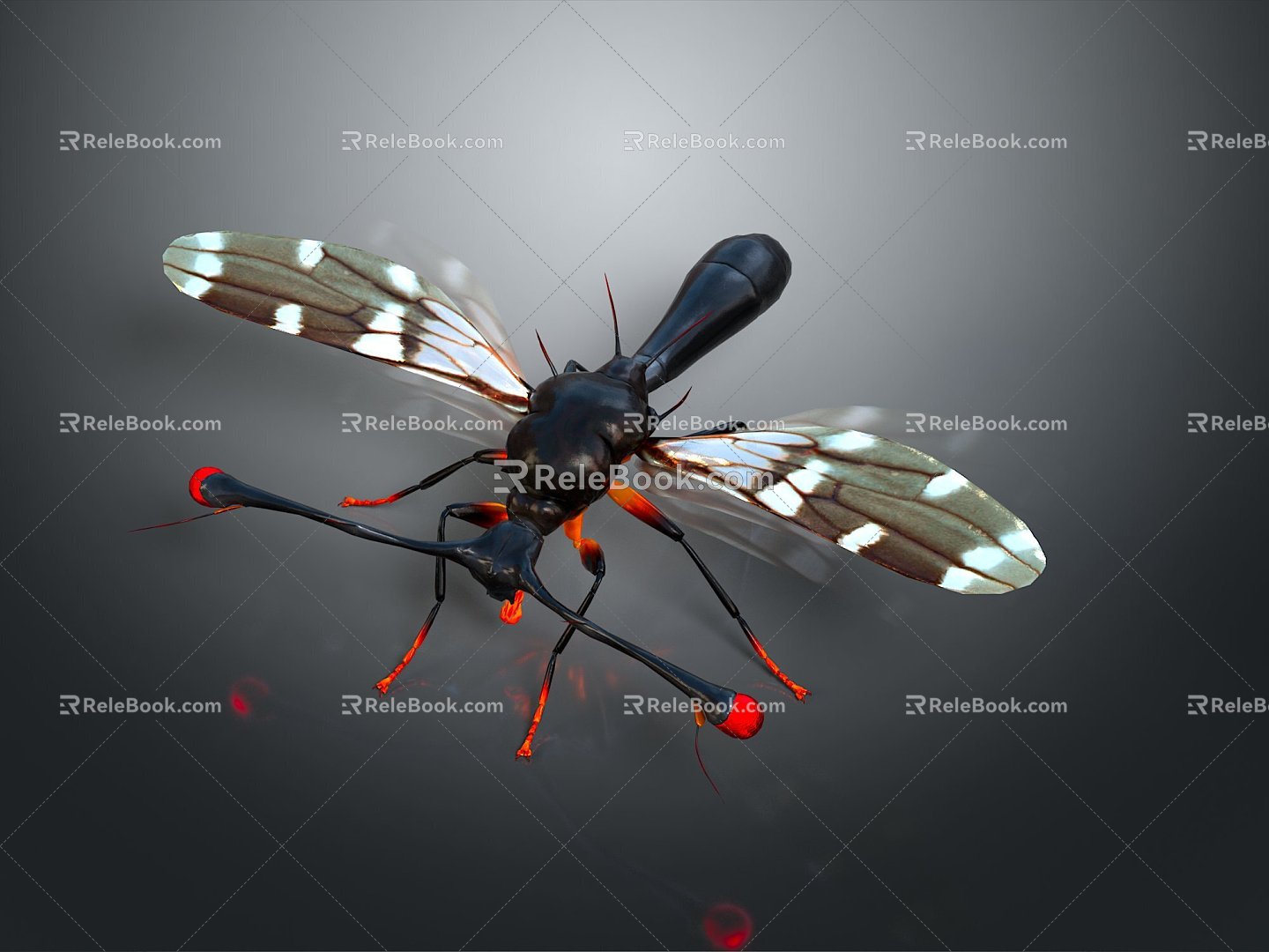 Alien Insects Sci-Fi Insects Magic Insects Strange Insects Fantasy Insects Insect Characters Game Characters 3d model