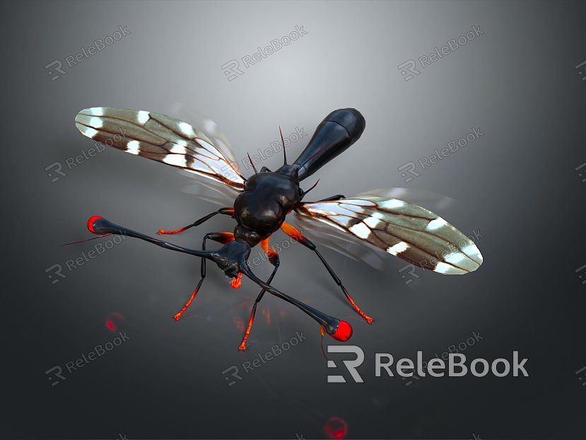 Alien Insects Sci-Fi Insects Magic Insects Strange Insects Fantasy Insects Insect Characters Game Characters model