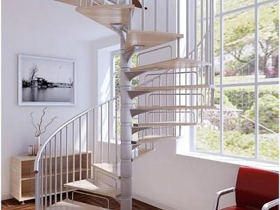 revolving staircase model