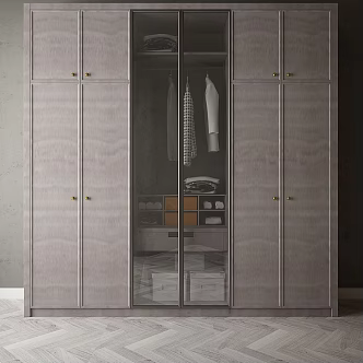 Large wardrobe 3d model