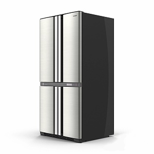 Four-door refrigerator modern refrigerator embedded refrigerator high-end refrigerator large refrigerator cross refrigerator 3d model