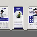 nORD Brand Rollup Banners With People Images Text Content And VR Elements