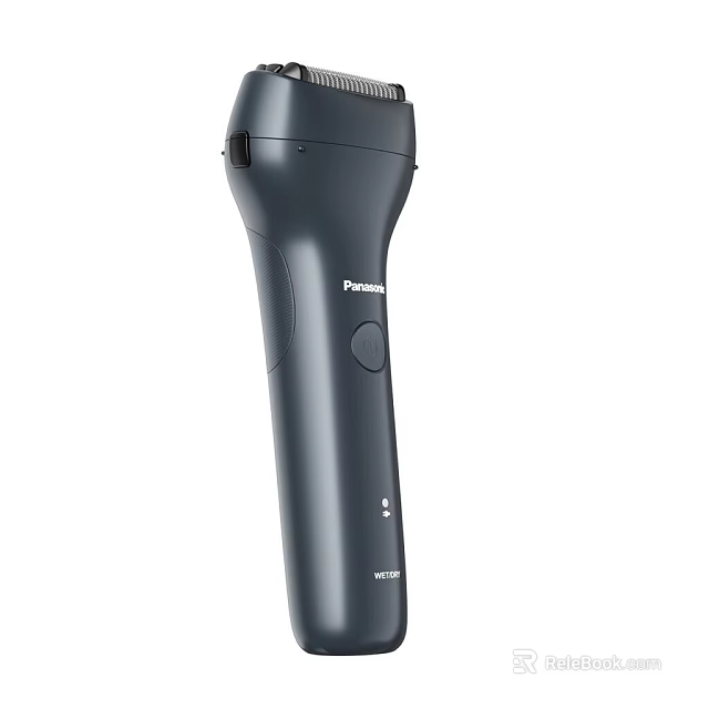 Panasonic Black Handheld Electric Hair Trimmer With Ergonomic Handle For Daily Grooming 3d model 