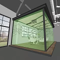Modern Creative Meeting Room With Glass Walls Geometric Lines And Natural Light