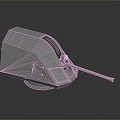 laser tower turret turntable sci-fi tower defense game tower defense sci-fi turret game turret game turret 3d model