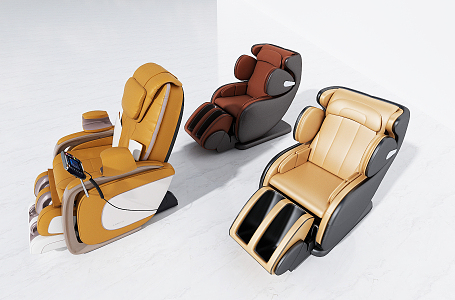 Modern Massage Chair Leisure Chair Shopping Mall Public Massage Chair Balcony Massage Chair 3d model