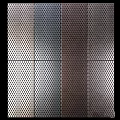 Colored Perforated Metal Mesh Panels With Various Hole Patterns And Finishes