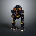 Robot Assistant Small Robot Butler Robot Butler Figure Game Figure 3d model