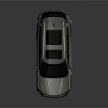 Sleek Modern Silver SUV With Exterior Design Black Wheels And Roof Rack