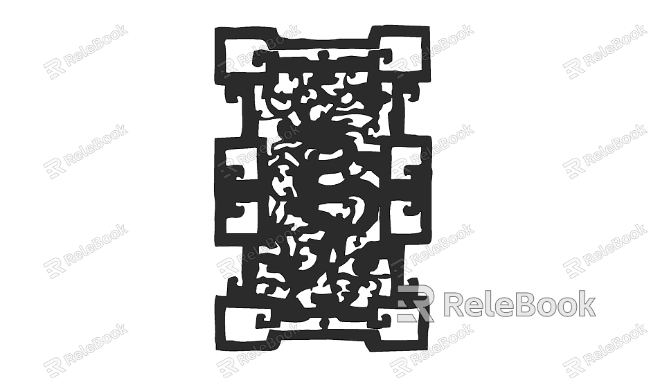 Architectural Component of Chinese Pattern Window model