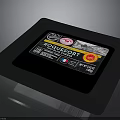 Roquefort Cheese Packaging With Label And Certification Badges On Plastic Tray