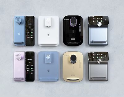 modern water dispenser 3d model