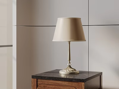 Modern table lamp 3d model