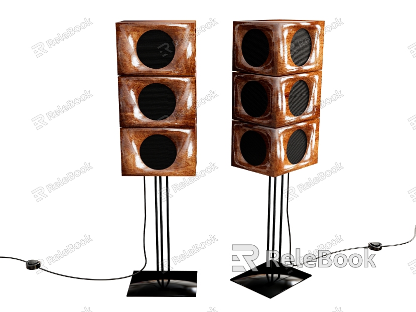 Audio speaker decorative floor lamp floor lamp model